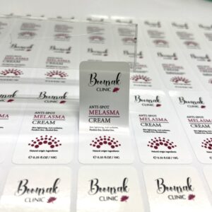 รับทำฉลากสบู่และเครื่องสำอางค์