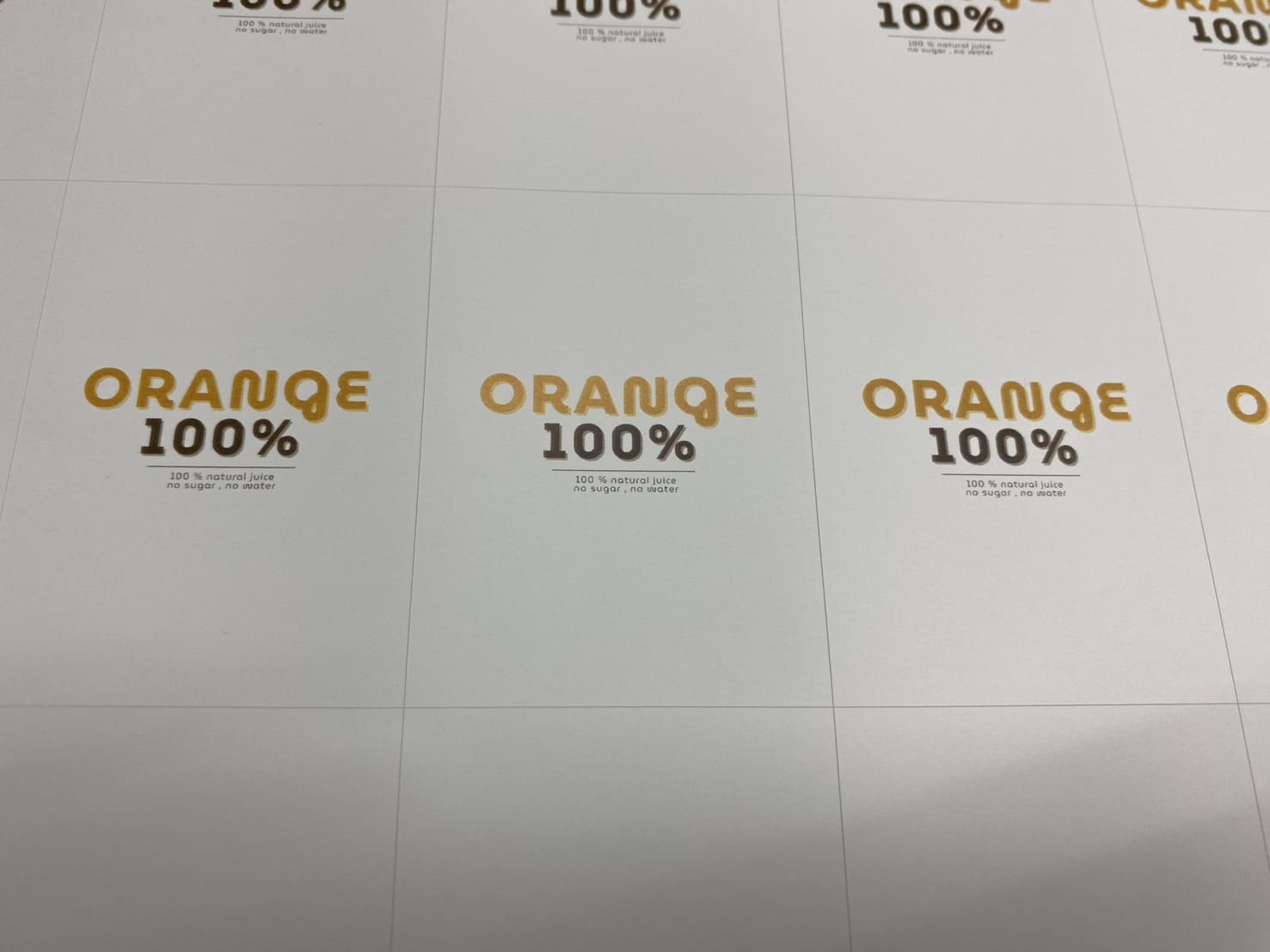 ฉลากสินค้าน้ำผลไม้ ราคาประหยัด