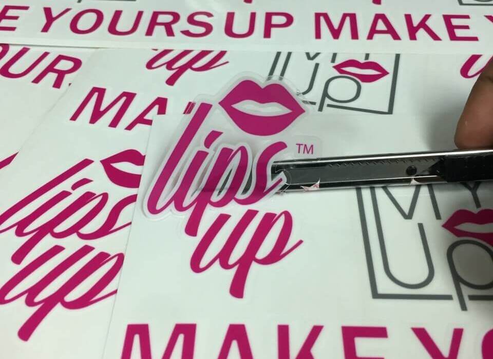 ฉลากสินค้าเครื่องสำอาง แบบใส