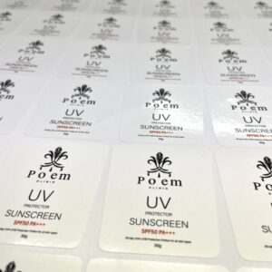 ฉลากสินค้าเครื่องสำอางค์ ราคาไม่แพง