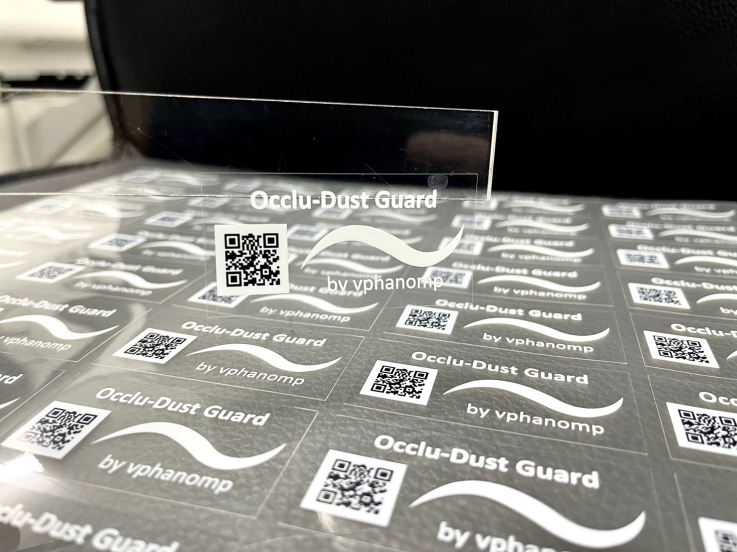 ฉลากสินค้าแบบใส ใช้งานง่าย