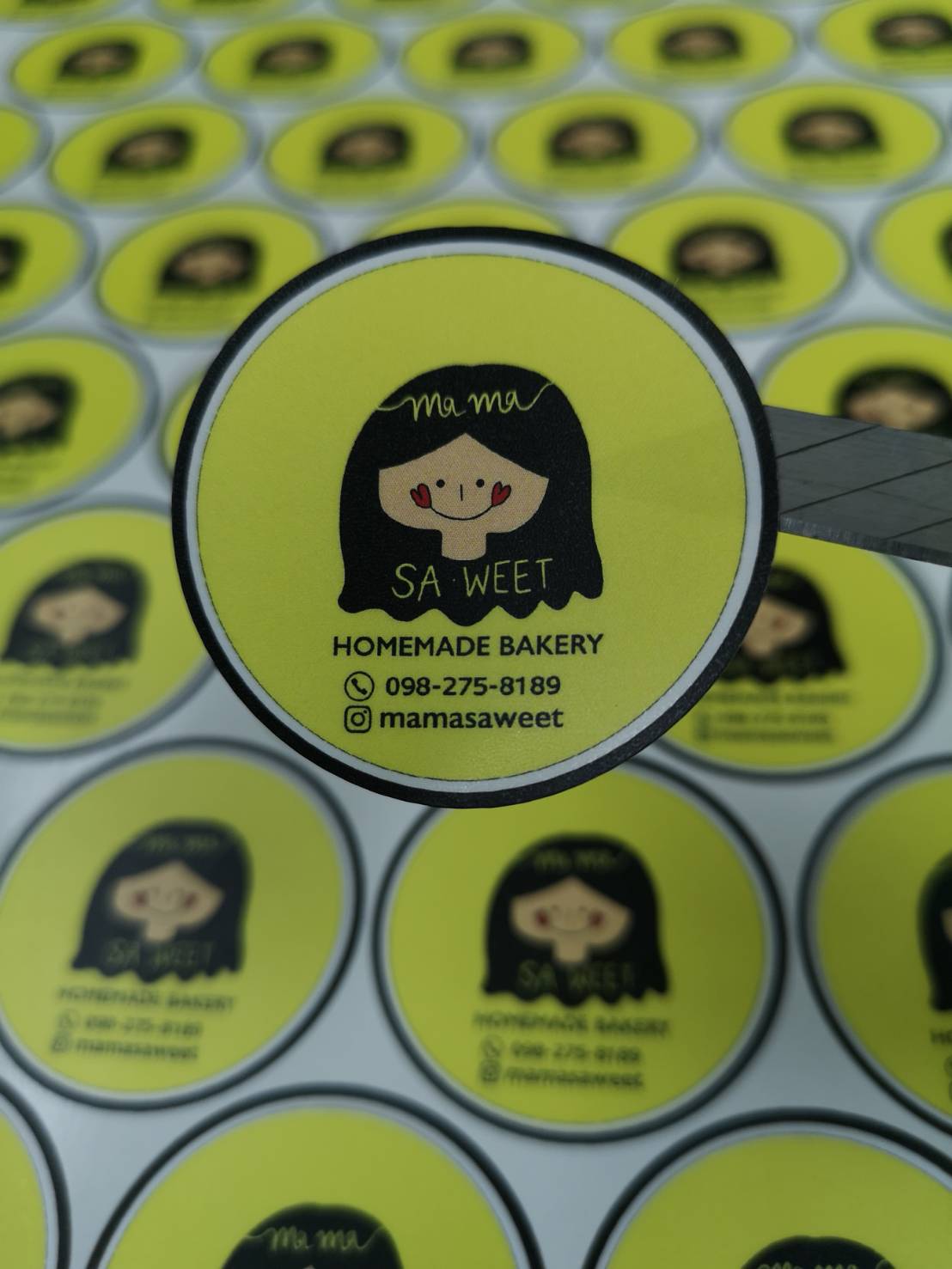 ฉลากเบเกอรี่ ราคาโรงงาน