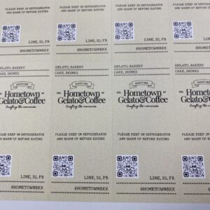 รับทำฉลากเบเกอรี่ ใกล้ฉัน