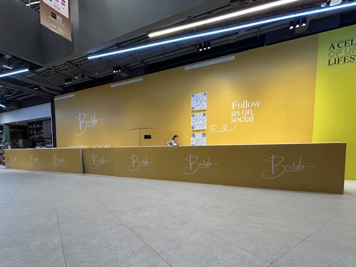 ป้าย PVC 3M ปิดปรับปรุงร้าน ขนาดใหญ่