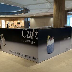 ป้ายปิดปรับปรุงร้าน coming soon