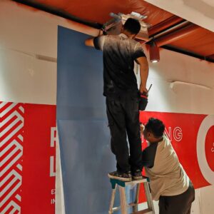 ป้ายสติ๊กเกอร์ปิดร้านชั่วคราว