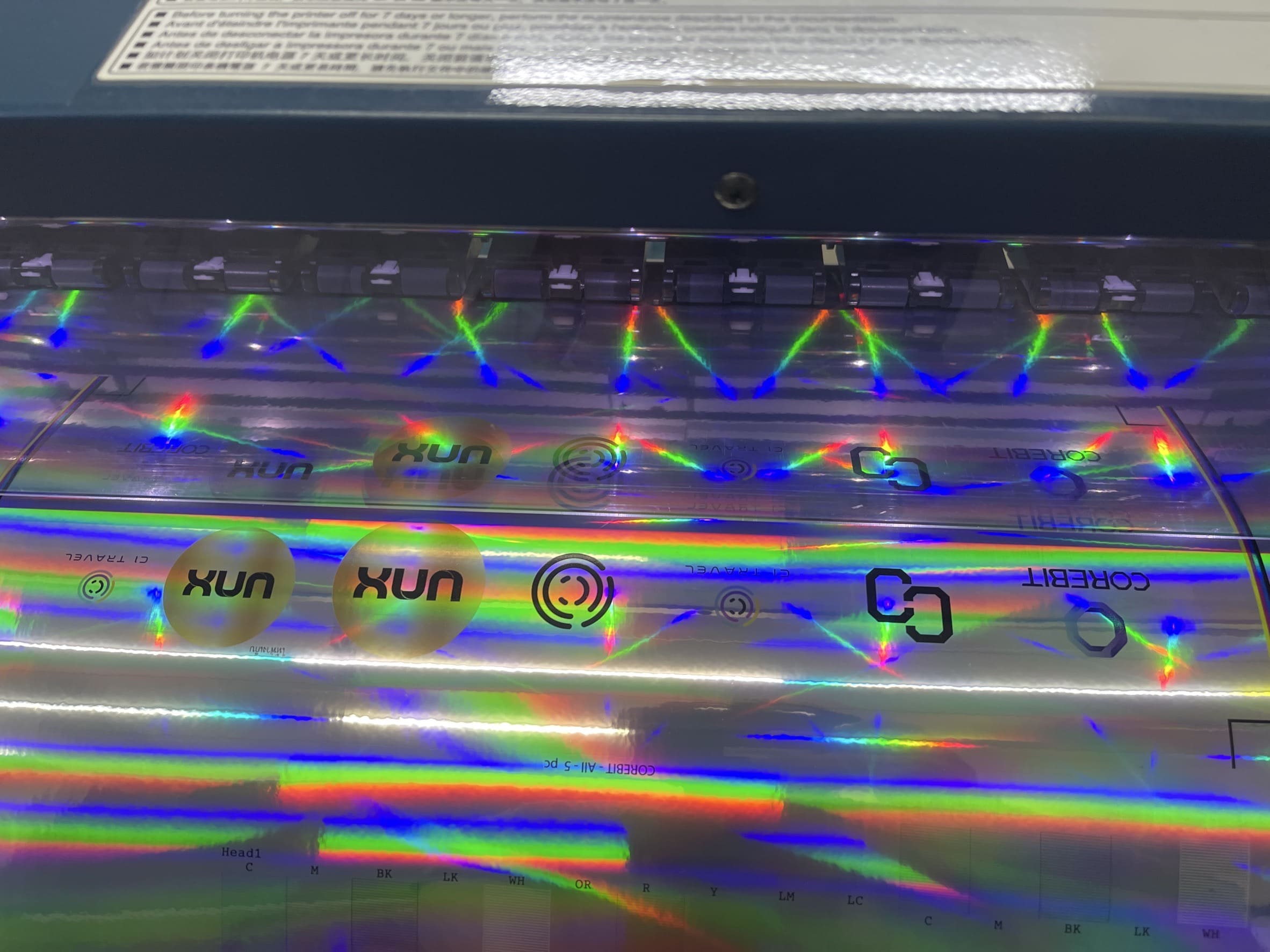 ผลิตฉลากกันปลอมโฮโลแกรมราคาถูก