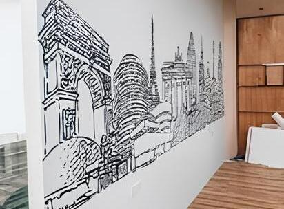 พิมพ์วอลเปเปอร์ติดผนัง คุณภาพสูง