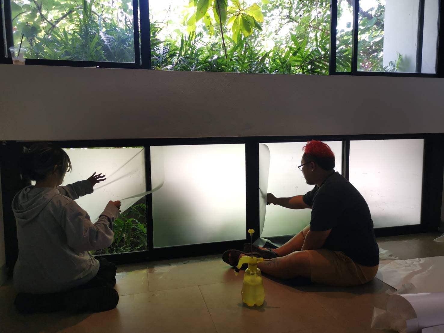 รับติด stickerฝ้า