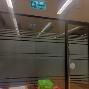 สติกเกอร์ฝ้าตกแต่งออฟฟิศ