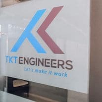 สติ๊กเกอร์ขุ่นพิมพ์ลายติดกระจก