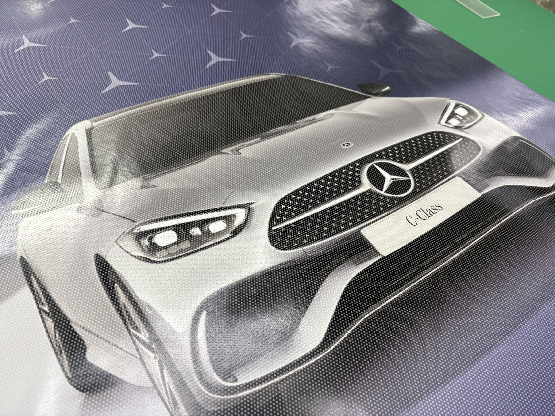 สติ๊กเกอร์ซีทรู 3M แบบเจาะรู