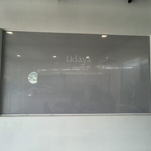 สติ๊กเกอร์ซีทรูสีขาว