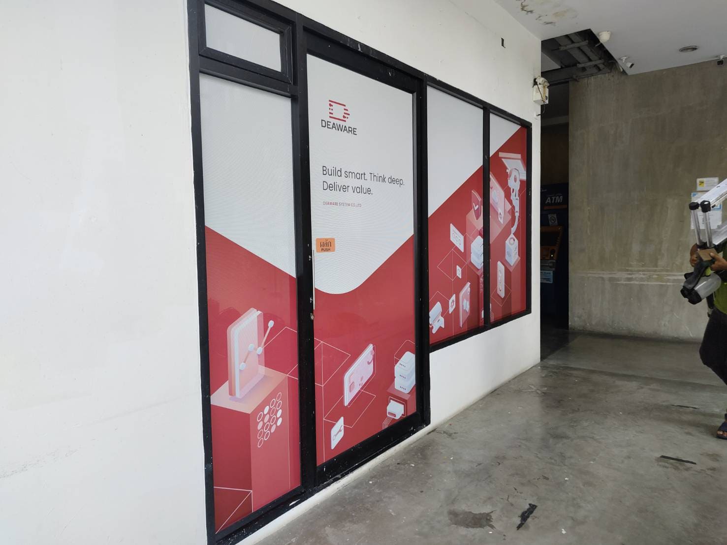 สติ๊กเกอร์ติดกระจกออฟฟิศ - Image 6