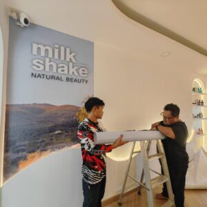 สติ๊กเกอร์ติดผนังตกแต่งร้าน