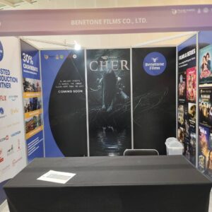 สติ๊กเกอร์ติดผนังบูธ