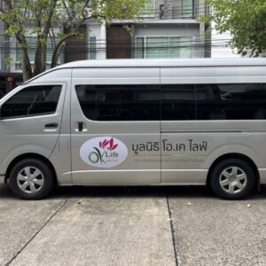 สติ๊กเกอร์ติดรถตู้ขนส่งผู้โดยสาร