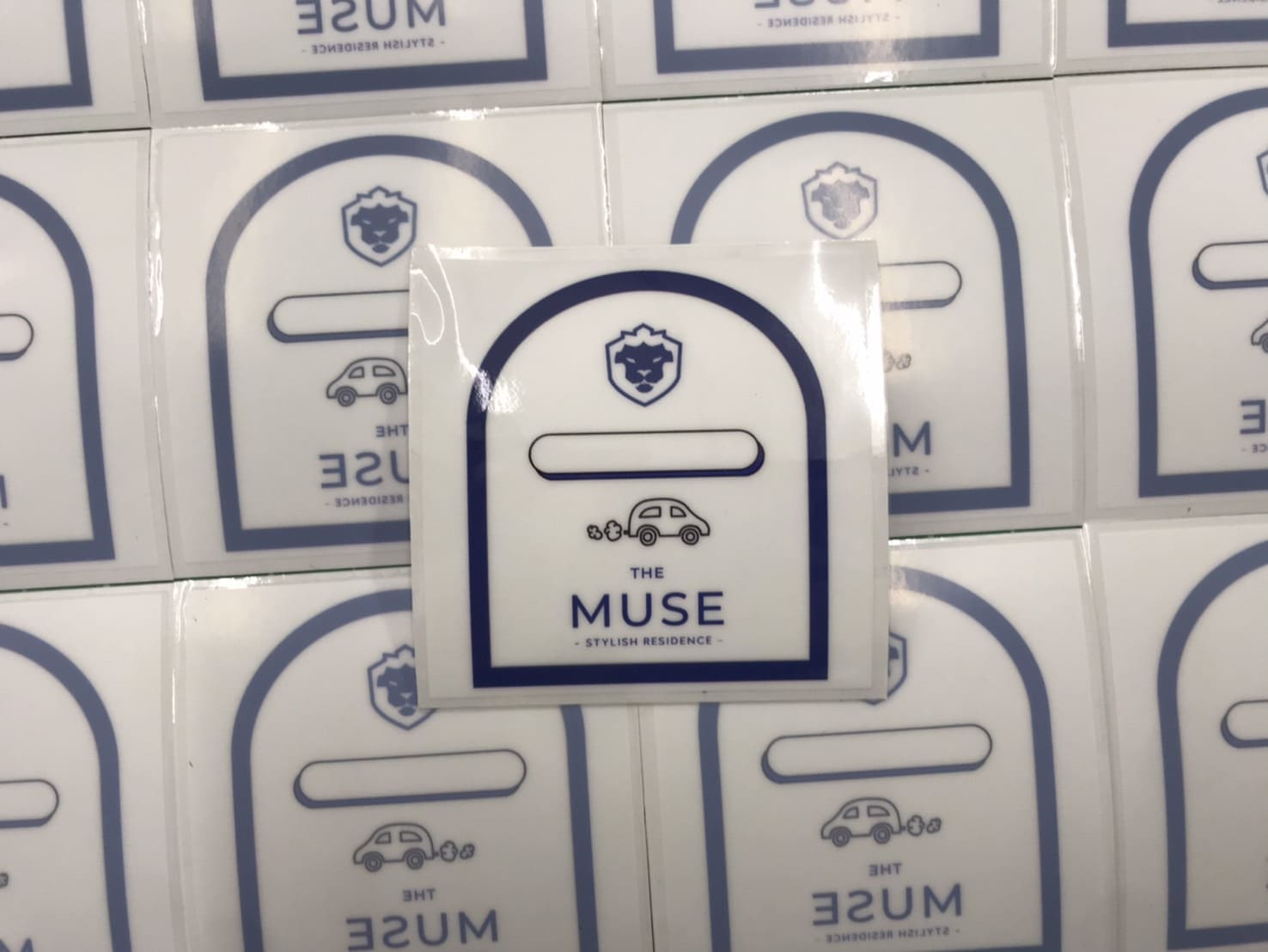 สติ๊กเกอร์สูญญากาศไดคัท