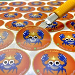 สติ๊กเกอร์แปะสินค้าน้ำพริก