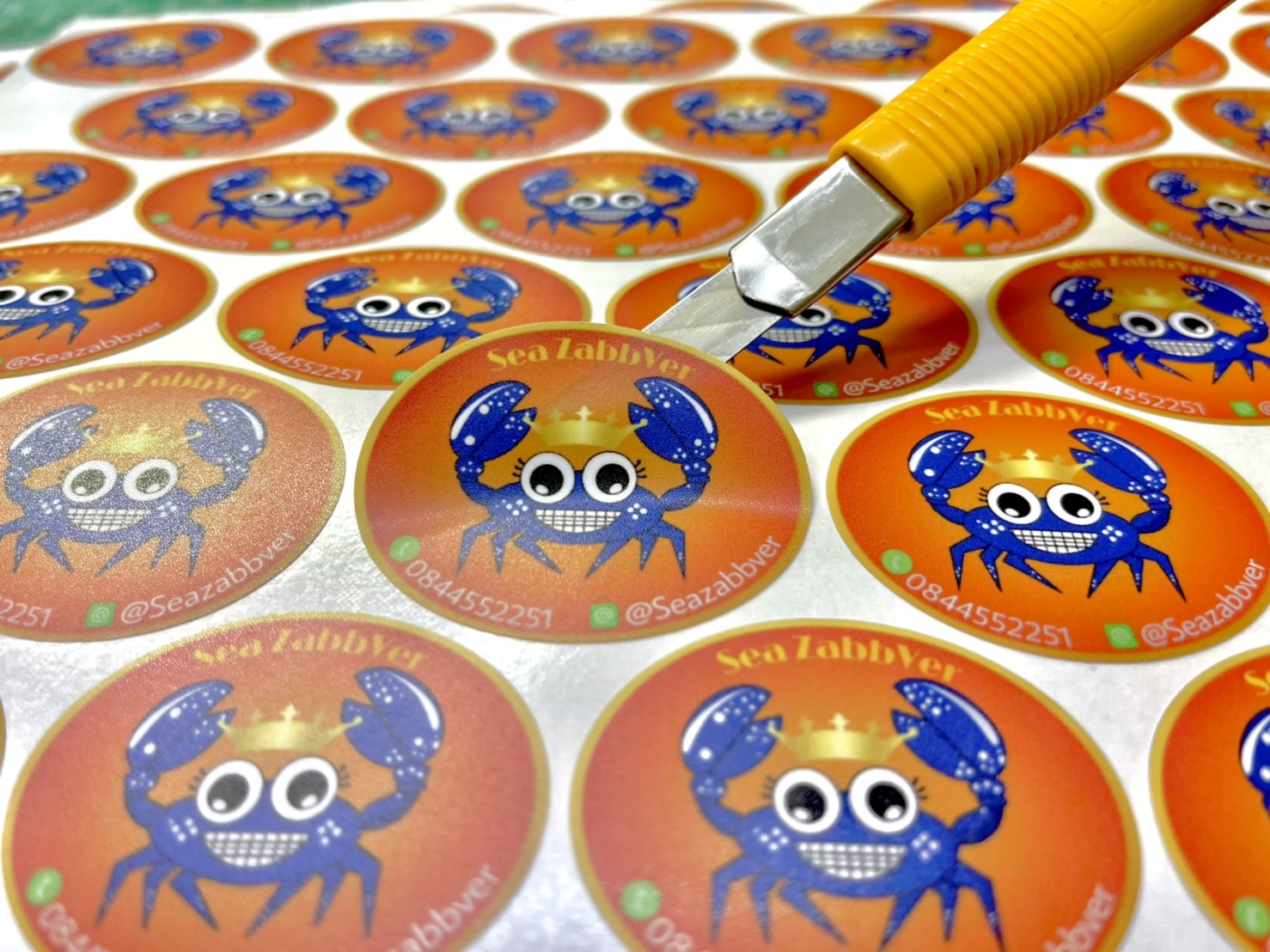 สติ๊กเกอร์แปะสินค้าน้ำพริก