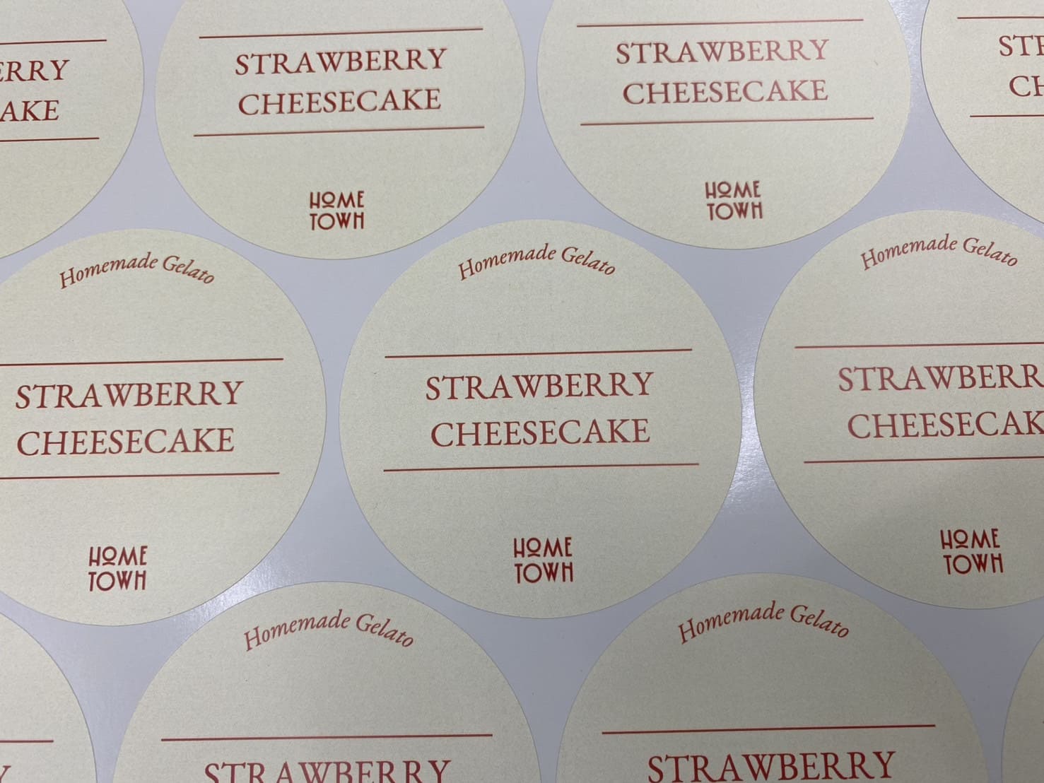 สติ๊กเกอร์แปะสินค้าเบเกอรี่