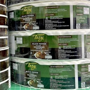 สติ๊กเกอร์โลโก้สินค้าน้ำพริก