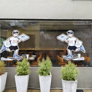 สติ๊กเกอร์ไดคัทติดกระจก พร้อมติดตั้ง