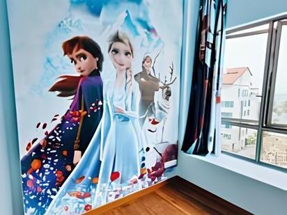 สั่งทำวอลเปเปอร์ติดผนังลายการ์ตูน