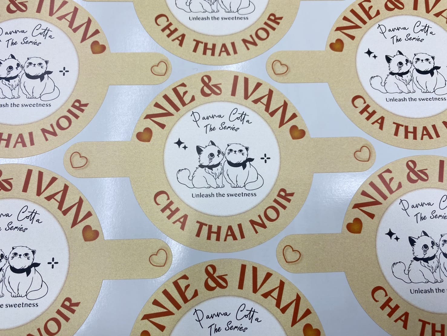 สั่งทำสติ๊กเกอร์ฉลากสินค้าไดคัท