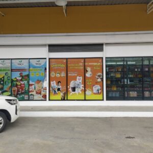 ร้านทําสติ๊กเกอร์ติดกระจก