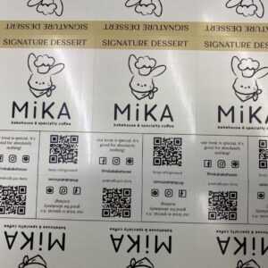 โรงพิมพ์ฉลากเบเกอรี่ ราคาถูก