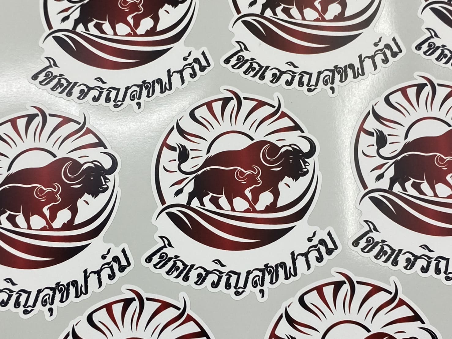 รับตัดสติ๊กเกอร์โลโก้ไดคัท