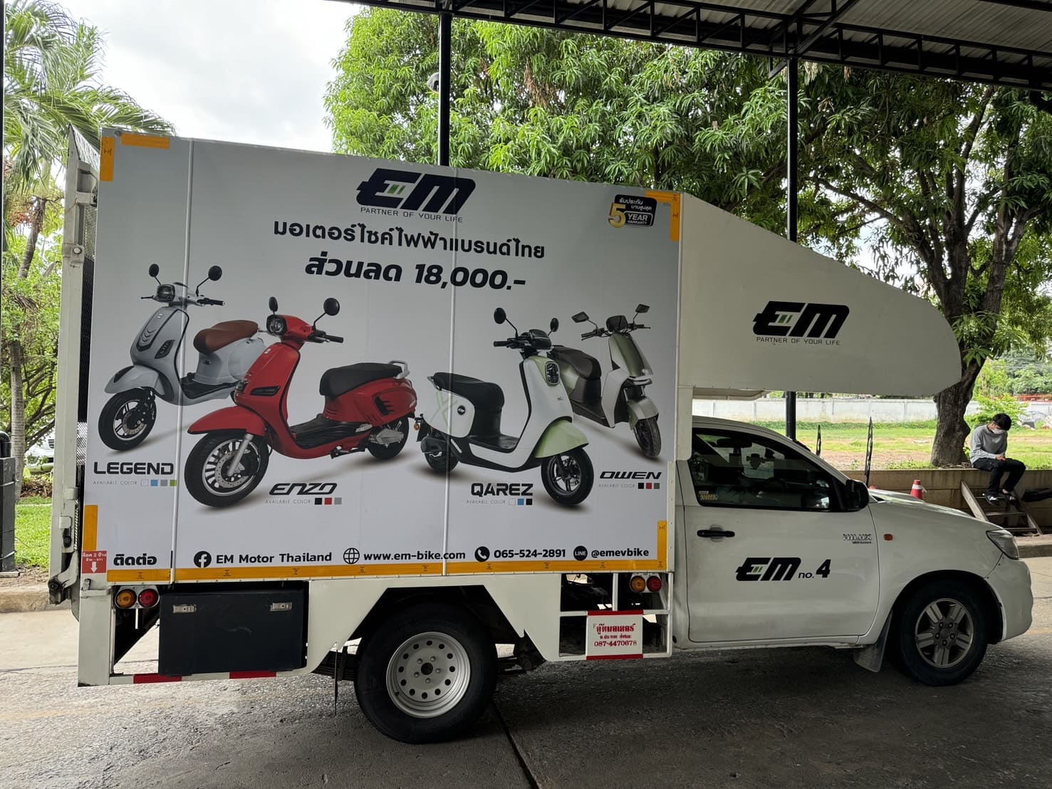 สติ๊กเกอร์ PVC ติดตู้ทึบ