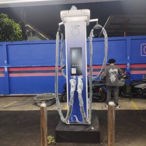สติ๊กเกอร์ติดตู้ชาร์จรถ EV