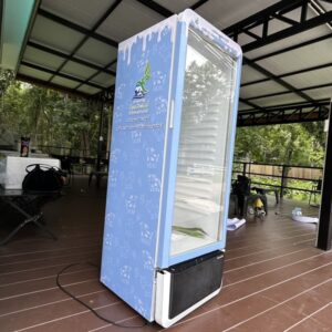 สติ๊กเกอร์ติดตู้แช่น้ำ