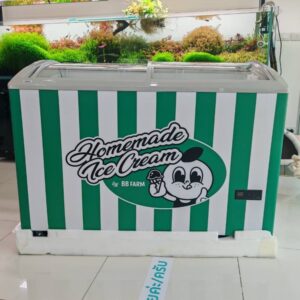 สติ๊กเกอร์ติดตู้ไอติม